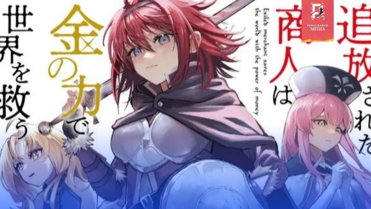 Light novel Exiled Merchant Saves the World with the Power of Money Resmi Dapat Adaptasi Anime