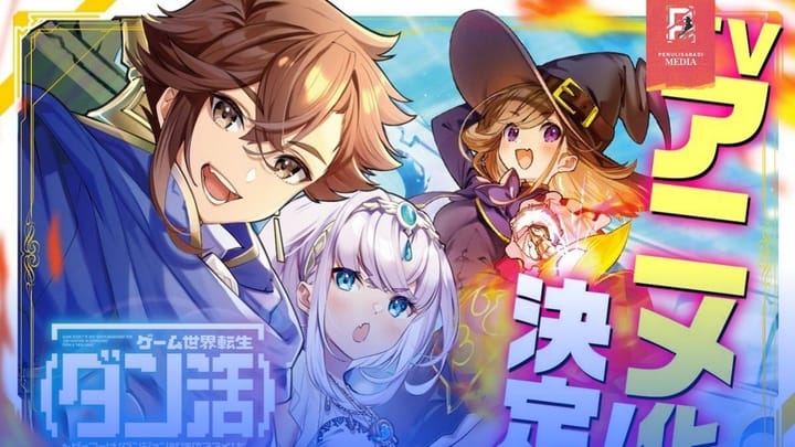 Anime Reincarnation in the Game World Dan-Katsu Resmi Umumkan Jadwal Rilis