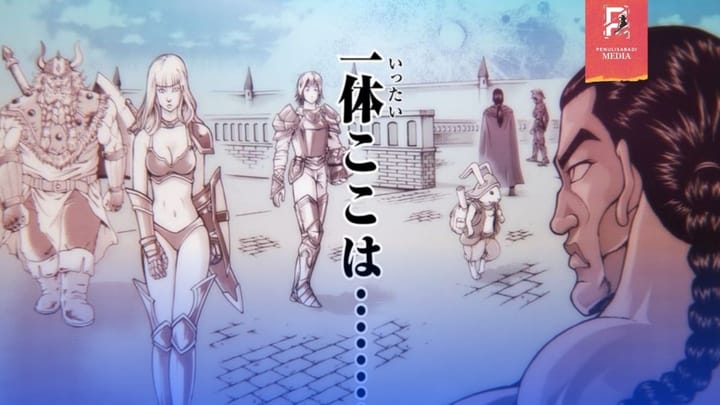 Manga Baki Side Story: Retsu Kaioh Isekai Resmi Mendapatkan Adaptasi Anime