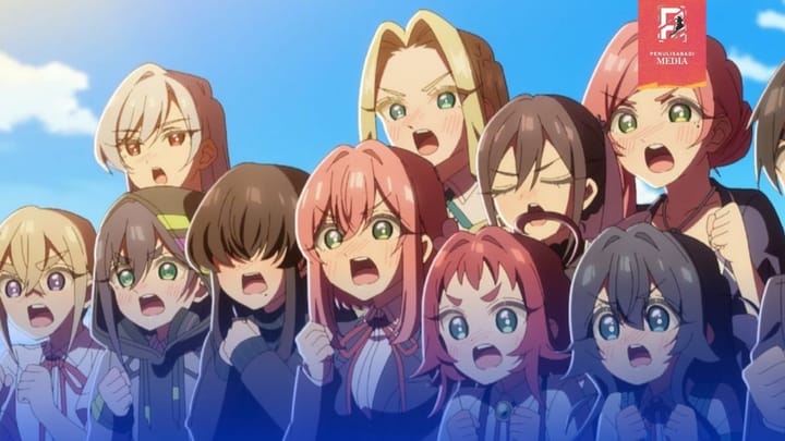 Anime The 100 Girlfriends Episode 28 Gunakan Lebih dari 15 Ribu Gambar untuk Adegan Tarian